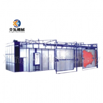 Rotary automatic stretching dryer